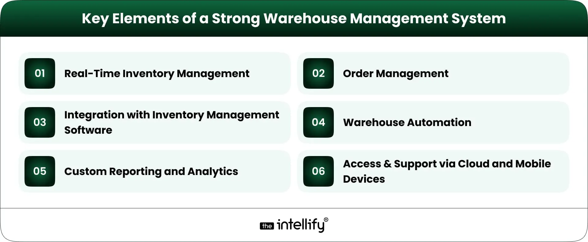 Key Features of a Warehouse Management System