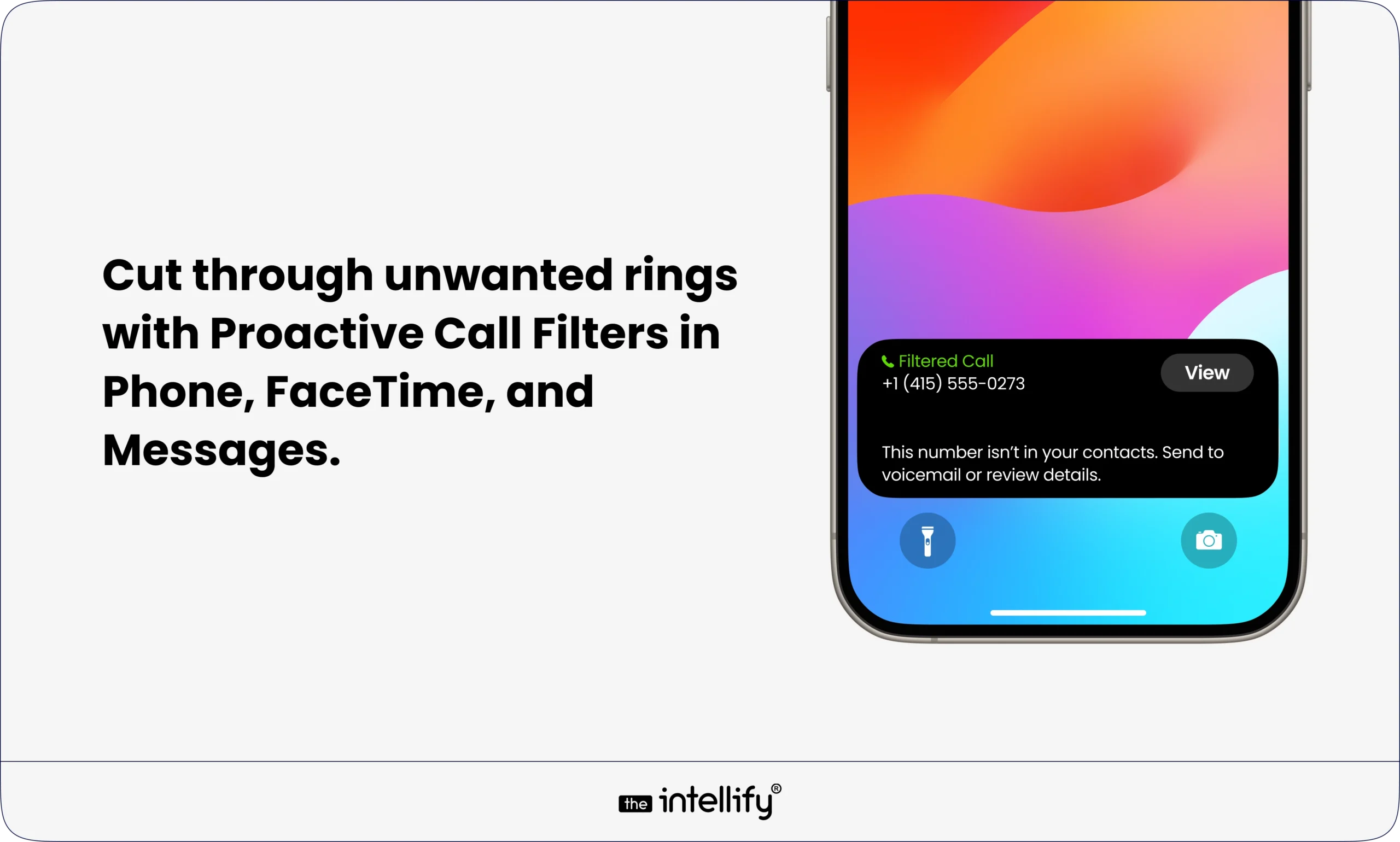 Call Screening and Hold Assist