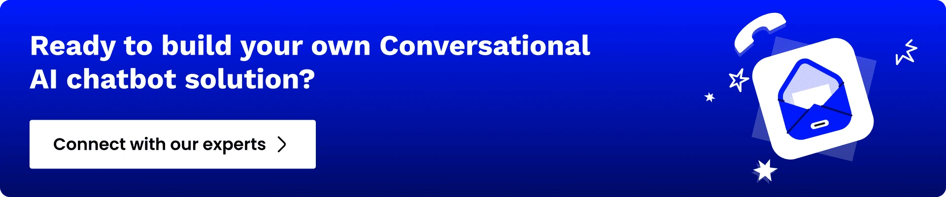 Conversational AI chatbot solution