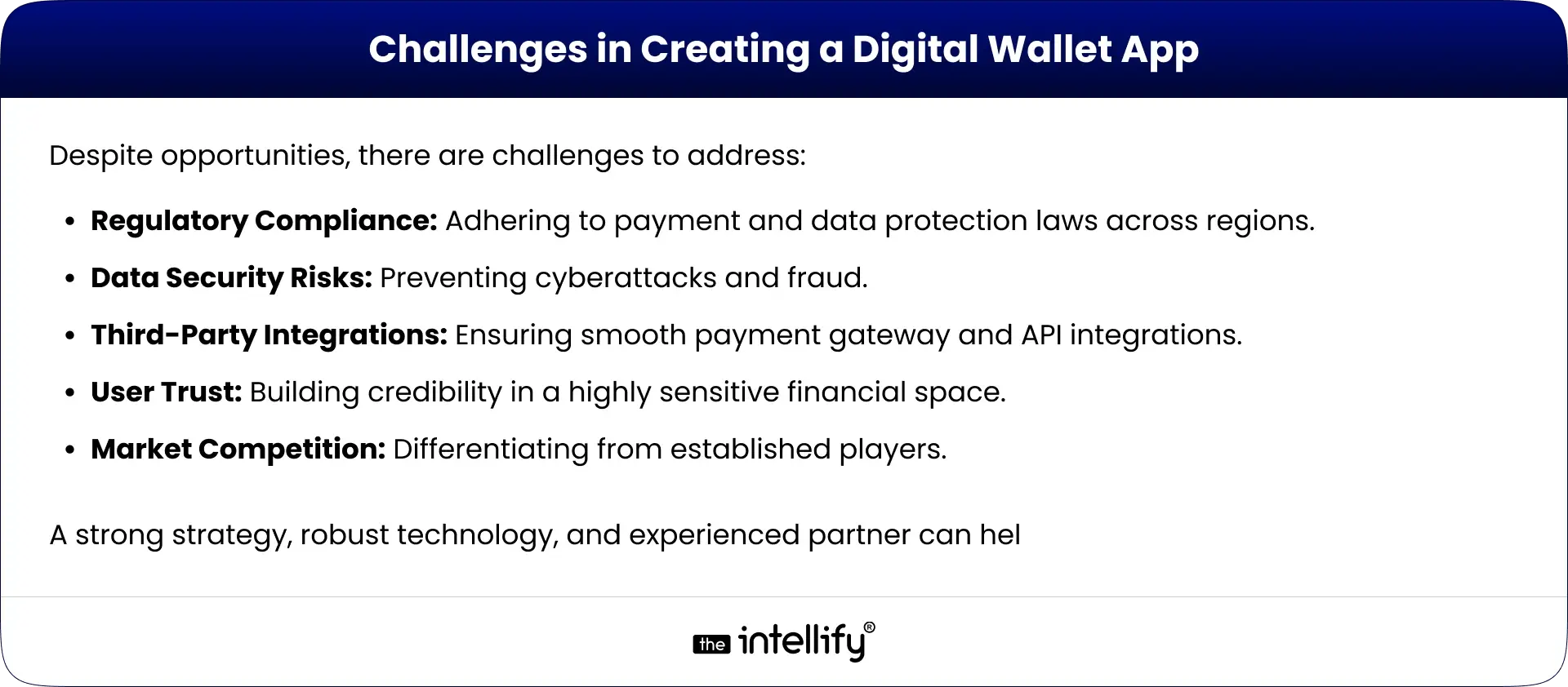 Challenges in Creating a Digital Wallet App