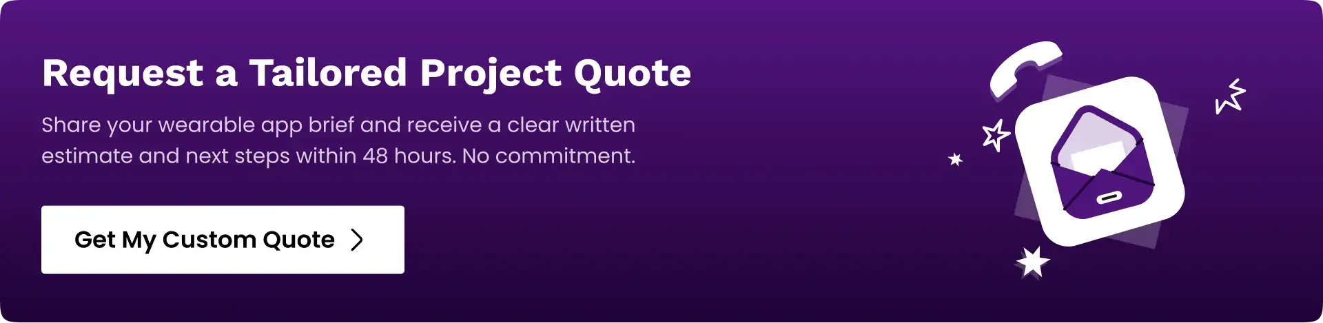 Wearable app development 